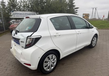 Toyota Yaris III Hatchback 5d Hybrid 100KM 2013 Toyota Yaris Hybrid 1.5 VVT-i 2013r kamera Navi niska cena 1.5 Hybryda, zdjęcie 4