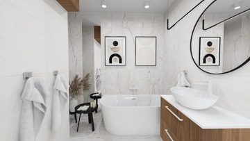 3D Дизайн интерьера - Ванная комната - Кухня - Гостиная Viskastudio.pl