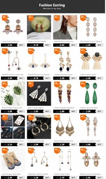 30Pairs/Sets Women Mixed Crystal Small Stud E