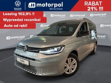 Volkswagen Caddy V Caddy 1.5 TSI 114KM 2025 Volkswagen Caddy 1,5 l TSI 115KM DSG r. o. 2970mm
