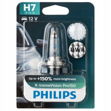 ŻARÓWKA H7 55W X-TREMEVISION PRO150 1 SZT