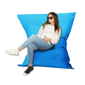 Pufa Worek do Siedzenia 350L XXL EPS Turkusowy