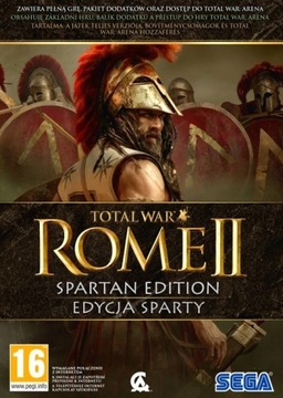 TOTAL WAR ROME II 2 SPARTAN EDITION PL PC KLUCZ STEAM