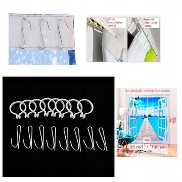 3D-панели для штор, шторы, обработка окон для дома