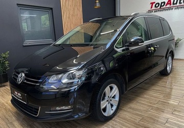 Volkswagen Sharan II Van 2.0 TDI CR BMT 177KM 2014 Volkswagen Sharan 2.0 TDI 177KM DSG 2x elektryczne drzwi panorama7 osobowy, zdjęcie 11