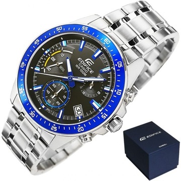 ZEGAREK MĘSKI CASIO EDIFICE EFV-540D-1A2VUEF 10 BAR + BOX