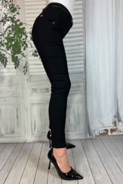 ЭЛЕГАНТНЫЕ ЖЕНСКИЕ ДЛИННЫЕ БРЮКИ-СИГАРИЛЕТЫ ПОЯС ФРЕЗИЯ S