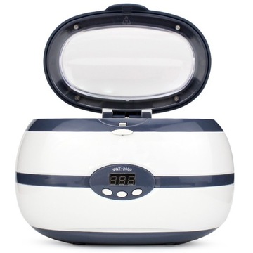 MYJKA ULTRADŹWIĘKOWA STERYLIZATOR BIŻUTERIA 600ML KOSMETYCZNY MANICURE