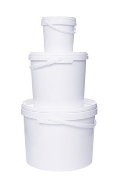 Ведро пластиковое 10 литров белое для ПИЩЕВОГО СЕРТИФИКАТА