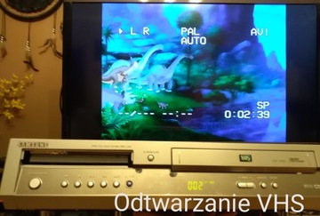 VHS/DVD видеомагнитофон Samsung DVD-V5450 КОМБО + ДИСТАНЦИОННЫЙ, все полностью функционально