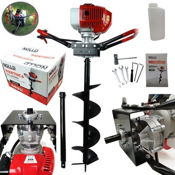 БЕНЗИНОВАЯ БУРА С ЗЕМЛЯНЫМ ШНЕКОМ 10,15,20,25