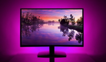 RGB USB СВЕТОДИОДНАЯ ЛЕНТА С ДИСТАНЦИОННОЙ РЕГУЛИРОВКОЙ ПОДСВЕТКИ ТВ 3М, ЦВЕТА ЦВЕТА 3м