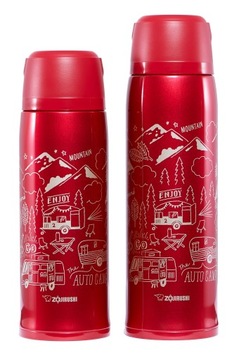 ZOJIRUSHI SJ-JS10 стальной термос с графикой 1л