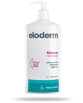 Eloderm balsam nawilżający skóra sucha egzema AZS