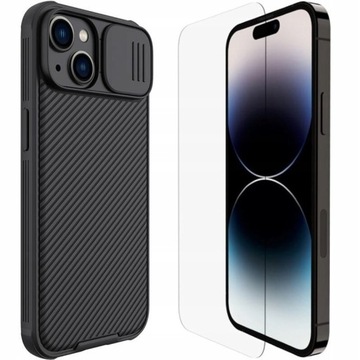 PANCERNE SOLIDNE ETUI ARMOR CAMSHIELD DO MAGSAFE DO IPHONE 13 + SZKŁO
