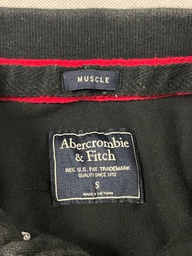 Abercrombie & Fitch polo muscle logo klasyk S