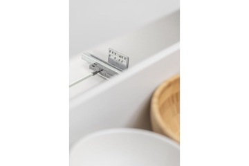 ЯЩИК GTV AXIS PRO 600A1 LOW L600 H86 БЕЛЫЙ БЕСШУМНО-ЗАКРЫВАЮЩИЙСЯ ВЫДВИЖНЫЙ