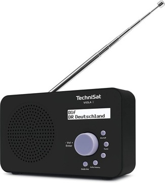 СЕТЕВОЕ И АККУМУЛЯТОРНОЕ РАДИО DAB+, FM TECHNISAT VIOLA 2