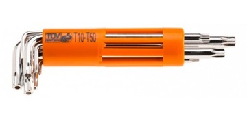 KLUCZE IMBUSOWE TORX DŁUGIE 8 SZT. NEO 09-524