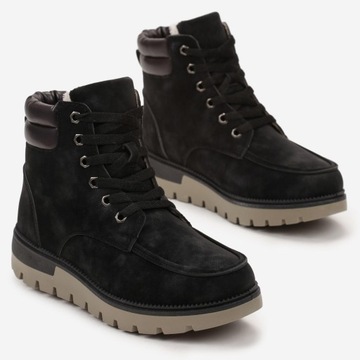 Born2Be Черные женские трапперы 37 зима