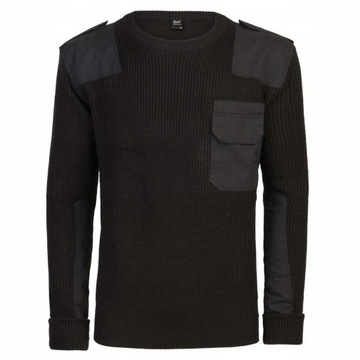 Sweter Brandit BW Pullover - Black M