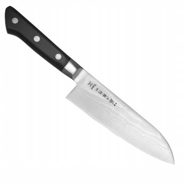 Tojiro Classic Damascus VG-10 Japoński Nóż Kuchenny Santoku Do Warzyw 17cm
