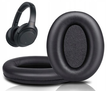 NAUSZNIKI PADY GĄBKI DO SONY WH-1000XM3 CZARNE