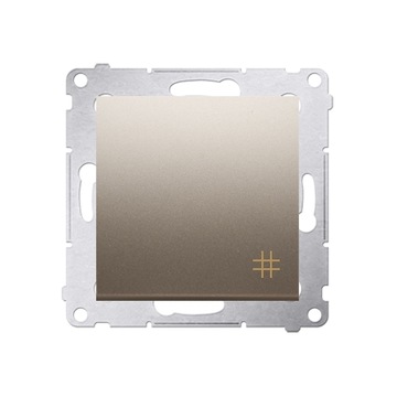 Łącznik wyłącznik krzyżowy ZŁOTY simon 54 DW7.01