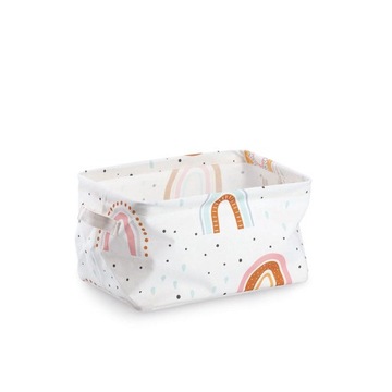 Zeller Kosz na zabawki dla dzieci Rainbow 28x21x16 cm