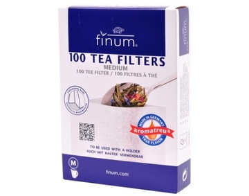 Filtry papierowe do herbaty Finum M 100 sztuk
