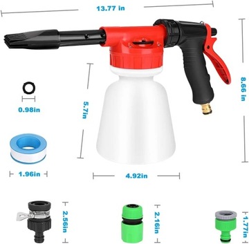 ПЕНА ДЛЯ ЧИСТКИ АВТОМОБИЛЯ 1Л 6БАР