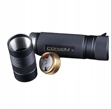 УФ ФОНАРЬ CONVOY S2, ультрафиолетовый светодиод 365 нм