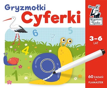 ŁAMIGŁÓWKI DLA DZIECI CYFERKI GRYZMOŁKI KAPITAN NAUKA