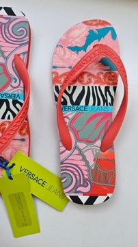 VERSACE klapki orginalne roz 41-42