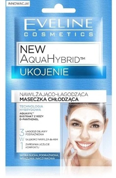 Eveline New AquaHybrid Ukojenie Maseczka nawilżająco-chłodząca 2x5ml