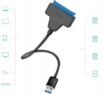 Переходник USB 3.0 на SATA HDD SSD