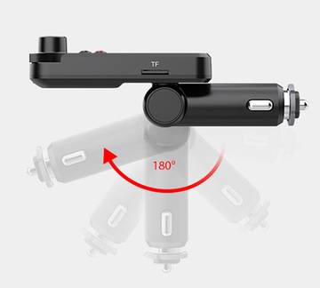 АВТОМОБИЛЬНЫЙ ПЕРЕДАТЧИК BLUETOOTH FM БЫСТРОЕ ЗАРЯДНОЕ УСТРОЙСТВО QC 3.0 2x USB MP3 SD