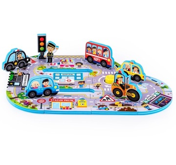 DŹWIĘKOWE PUZZLE DZWIĘKI WOKÓŁ NAS MIASTO DUMEL