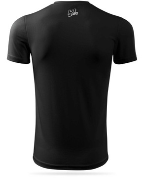 Быстросохнущая футболка HVR со светоотражающим принтом BIKE