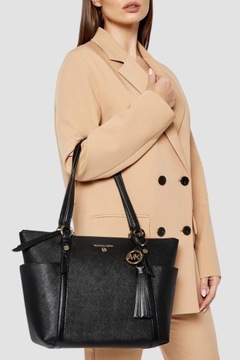 MICHAEL KORS Czarna torebka Sullivan