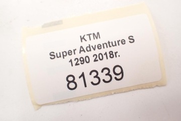 Сиденье заднего пассажира KTM 1290 Super Adventure S