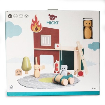 Мир веселья Скорая помощь, пожарная команда, больница Мики