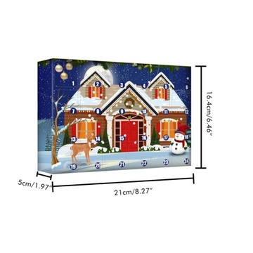 Рождественская слепая коробочка для макияжа от семьи 24 Grids