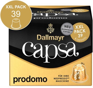 DALLMAYR do NESPRESSO PRODOMO 39 XXL sztuk