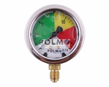 Manometr glicerynowy M63 0-16 bar Gw M12x1.5 kwasó