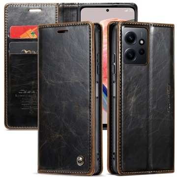 Etui skórzane z klapką do Xiaomi Redmi Note 12