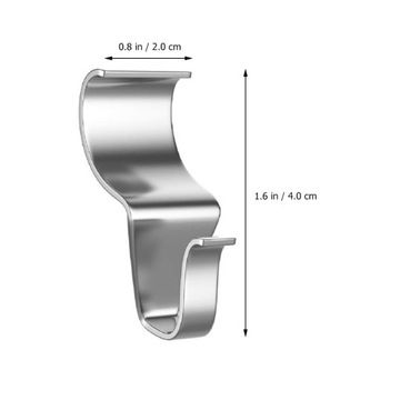 КРЮЧКИ-ГИРЛАНДЫ ДЛЯ НАРУЖНОГО ШКАФА БАЛКОНА СКРЫТОЙ НЕРЖАВЕЮЩЕЙ СТАЛИ