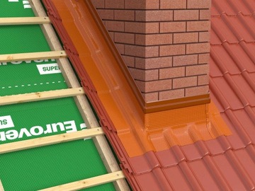 Лента дымоходная Eurovent Flex 3D ral 7021