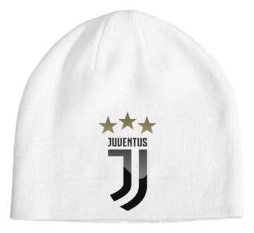 CZAPKA JESIENNO-ZIMOWA PREZENT DLA FANA JUVENTUS + GRATIS TEKST