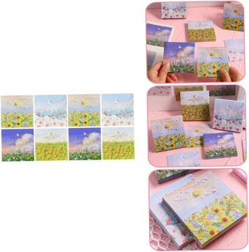 8 шт. липкие заметки антикварные закладки с изображением закладок